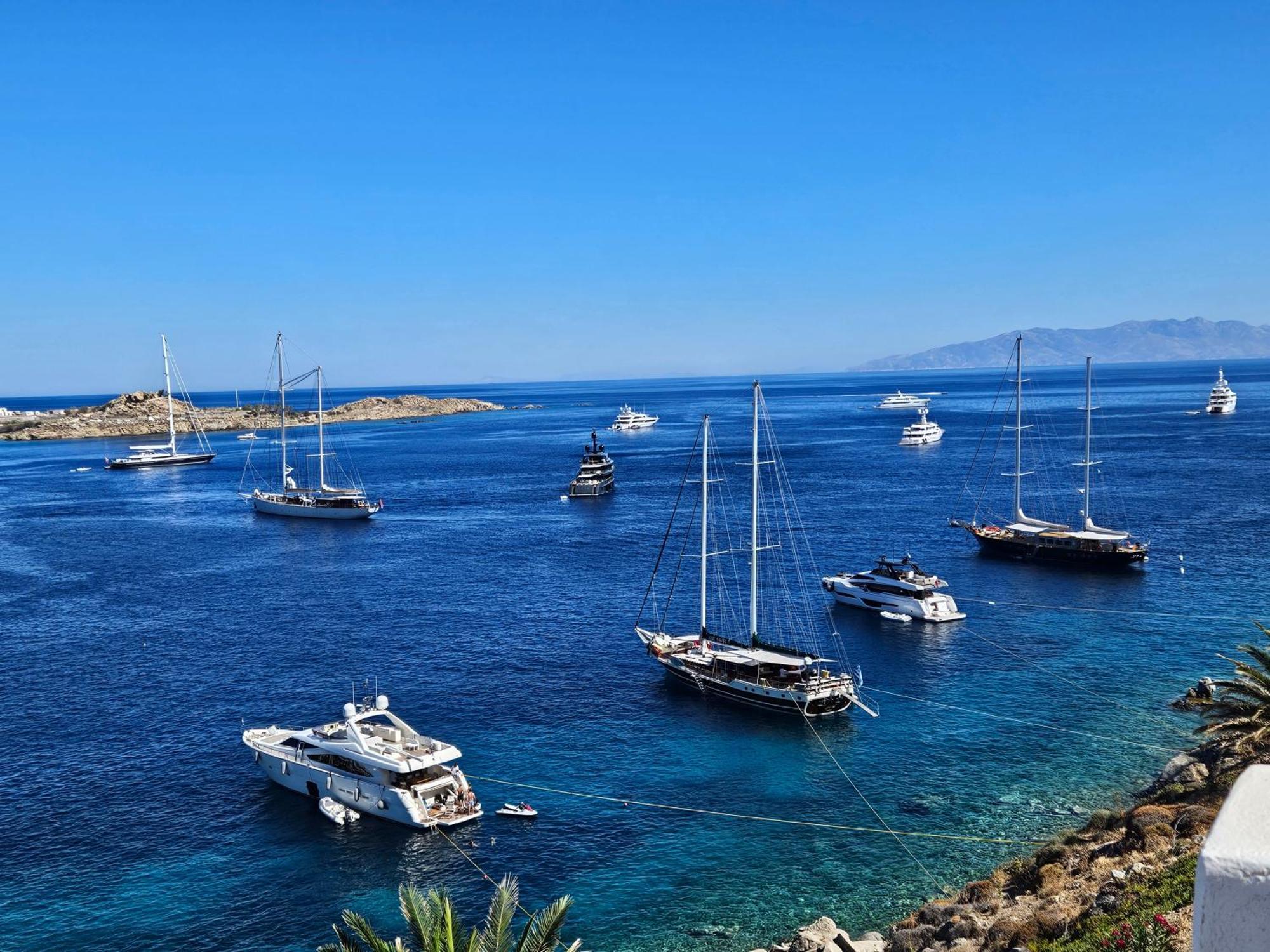 Aparthotel Mykonos Azure Psarrou Zimmer foto
